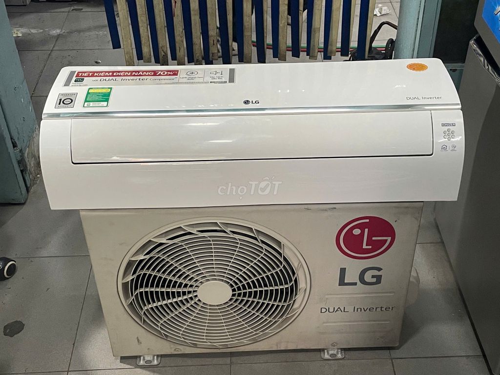 Máy lạnh LG 1.5HP inverter tiết kiệm 70% điện. Mua bán Máy lạnh, điều hoà tại Quận 4 Tp Hồ Chí Minh được đăng bởi QUANG PHÁT hình 1