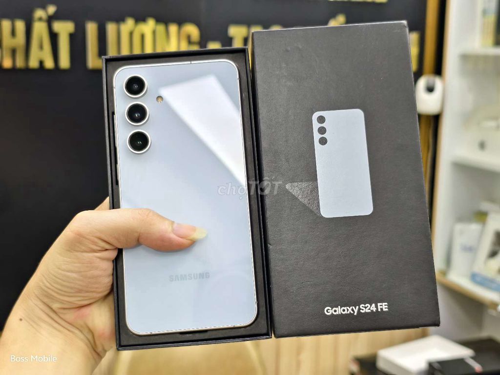 Samsung S24 FE 5G 128GB Bạc 99%. Mua bán Điện thoại tại Quận Hai Bà Trưng Hà Nội được đăng bởi Boss Mobile hình 1
