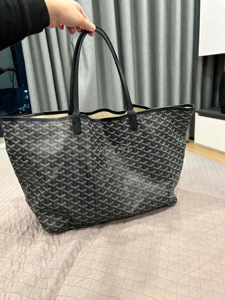 túi goyard đen tote