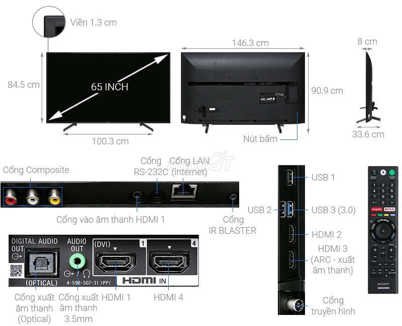 Tivi Từ 32 đến 65 inch Thanh Lý ❤ Giao Lắp Tận Nơi. Mua bán Tivi, Âm thanh tại Thành phố Thủ Đức Tp Hồ Chí Minh được đăng bởi Điện Tử Minh hình 2