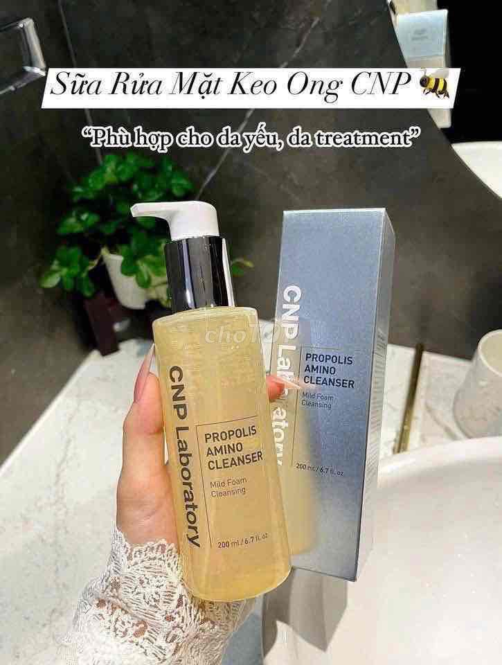 Sữa rửa mặt CNP Laboratory Propolis Amino 200ml. Mua bán Phụ kiện thời trang khác tại Quận 10 Tp Hồ Chí Minh được đăng bởi Baby Girl Lovely hình 1