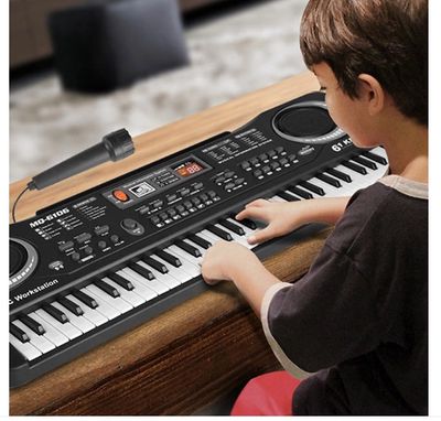 XẢ KHO Đàn Piano điện tử cho bé 61 phím kèm micro