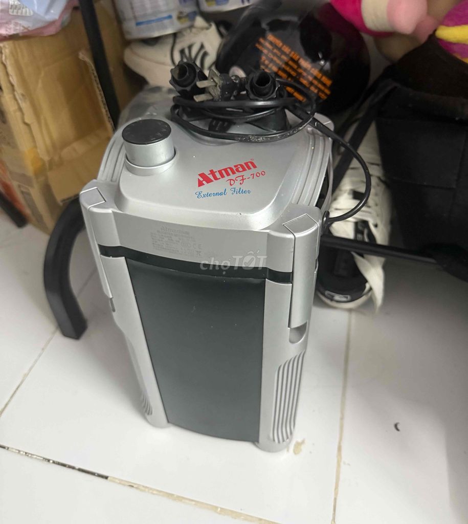 Lọc ngoài Atman DF-700 Xám Đen. Mua bán Phụ kiện, Thức ăn, Dịch vụ tại Quận Bình Thạnh Tp Hồ Chí Minh được đăng bởi Quin Nguyễn hình 1