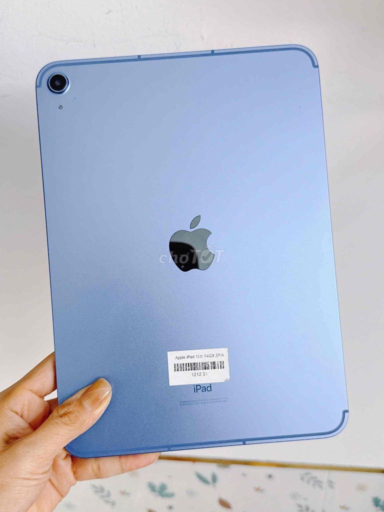 Apple iPad Gen 10 64GB wifi/5G Xanh. Mua bán Máy tính bảng tại Thành phố Thuận An Bình Dương được đăng bởi Trung Nam hình 1