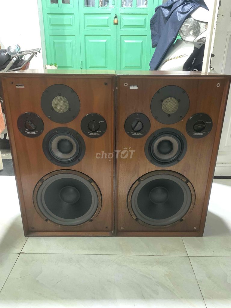 cặp loa pioneer CS-E600 hàng Nhật bass25 1T 1C