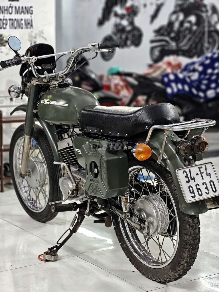 Minsk 125 2 thì Xanh rêu. Mua bán Xe máy tại Huyện Bình Chánh Tp Hồ Chí Minh được đăng bởi Đông Moto Bình chánh  hình 5