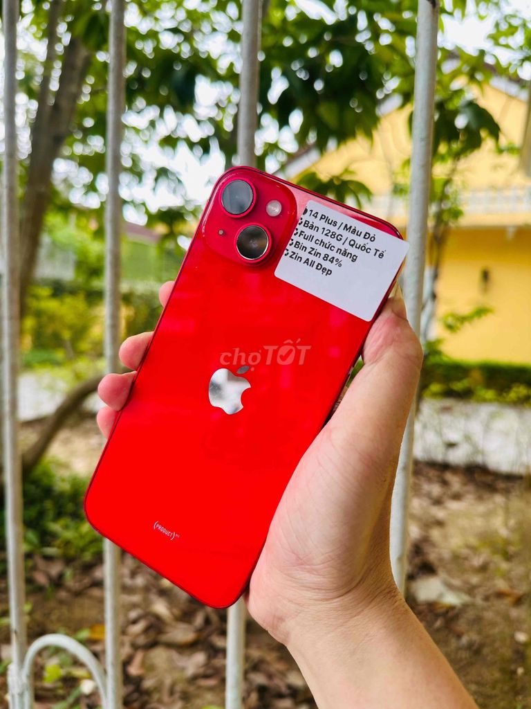 🍎IPHONE 14 Plus / Zin Allll QT / 128G. Mua bán Điện thoại tại Thành phố Huế Thừa Thiên Huế được đăng bởi Hoàng Lộc Smartphone  hình 1
