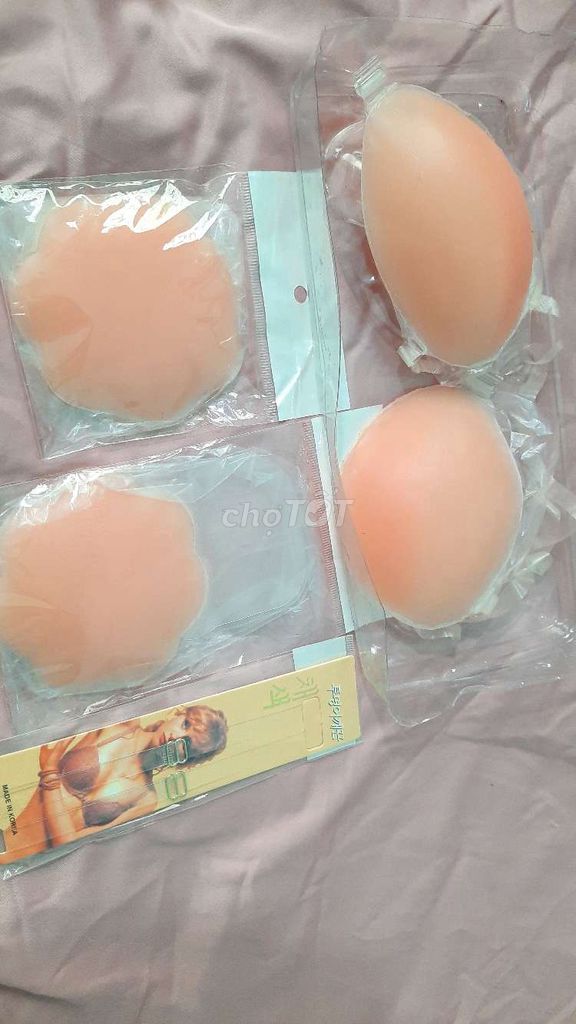 combo Miếng dán ngực Nữ Silicon Màu da. Mua bán Phụ kiện thời trang khác tại Huyện Châu Thành Trà Vinh được đăng bởi Thanh Lý Tất hình 1