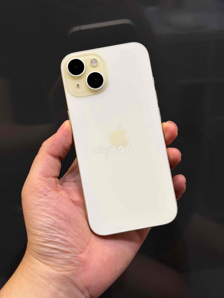 iPhone 15 128GB Vàng Qte Mỹ zin đẹp 98% chip A16. Mua bán Điện thoại tại Quận Ninh Kiều Cần Thơ được đăng bởi Quý Mobile Cần thơ hình 1