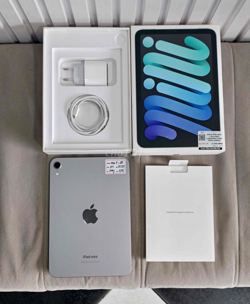 iPad Mini 7 Wifi 128GB VN Fullbox Như mới. Mua bán Máy tính bảng tại Quận Đống Đa Hà Nội được đăng bởi Lâm Bảo Tuyên hình 1