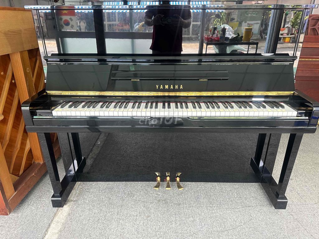Đàn piano cơ Yamaha U10A Đen Nhật Bản. Mua bán Nhạc cụ tại Huyện Nhà Bè Tp Hồ Chí Minh được đăng bởi THẾ GIỚI PIANO HCM hình 1