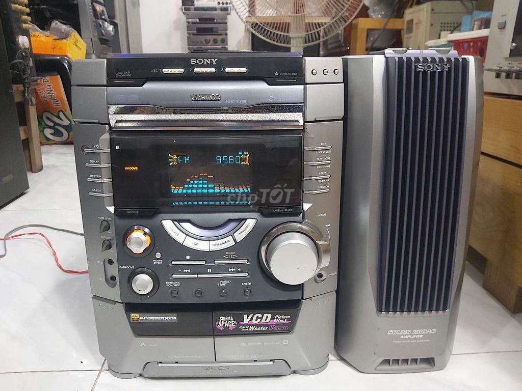 Dàn âm thanh Sony VX 88 Xám 250W+180W. Mua bán Tivi, Âm thanh tại Thành phố Biên Hòa Đồng Nai được đăng bởi thư  hình 1