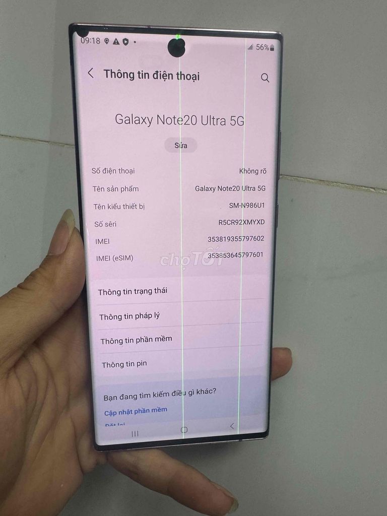 Samsung Galaxy Note 20 Ultra 5G 12GB/128GB Đồng. Mua bán Điện thoại tại Thành phố Tân An Long An được đăng bởi lê văn thái hình 1