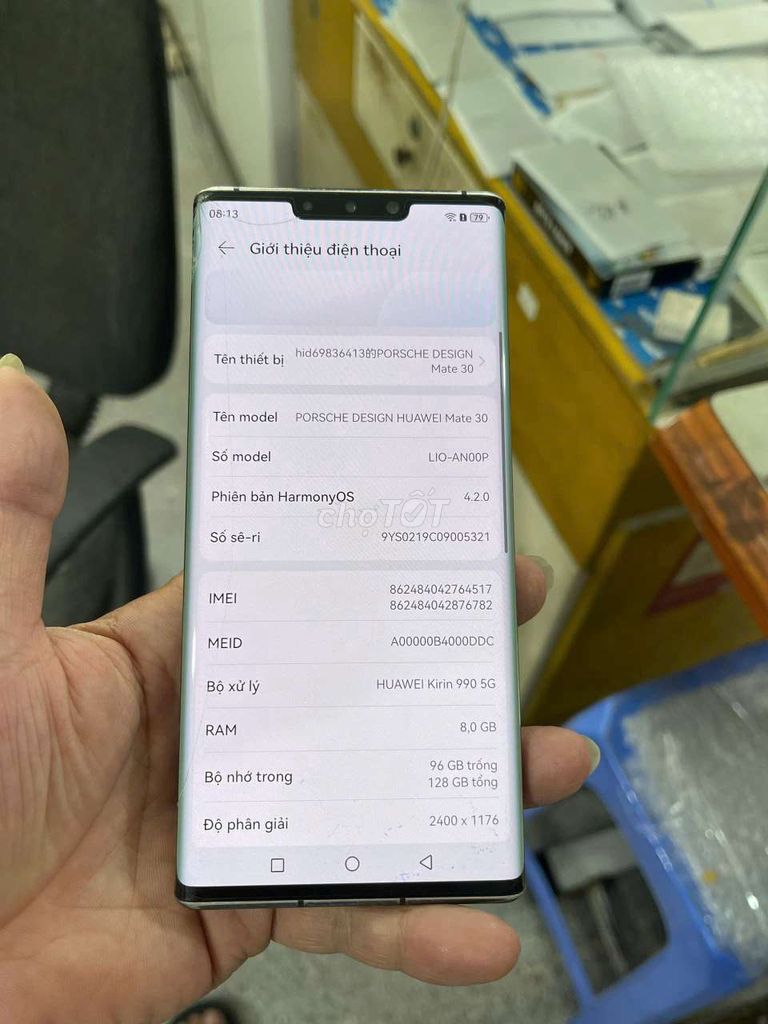 Huawei Mate 30 128GB Đen. Mua bán Điện thoại tại Thành phố Vũng Tàu Bà Rịa - Vũng Tàu được đăng bởi ngọc phúc hình 1