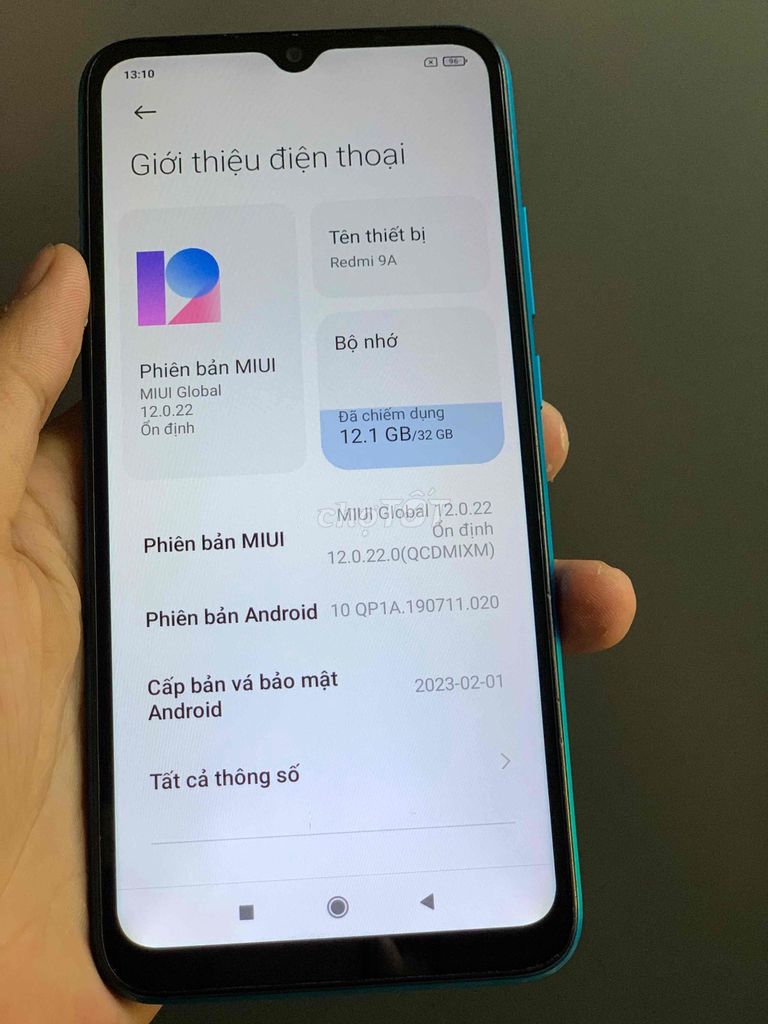 Xiaomi Redmi 9A 32GB. Mua bán Điện thoại tại Thành phố Phan Thiết Bình Thuận được đăng bởi Minh Thư hình 1