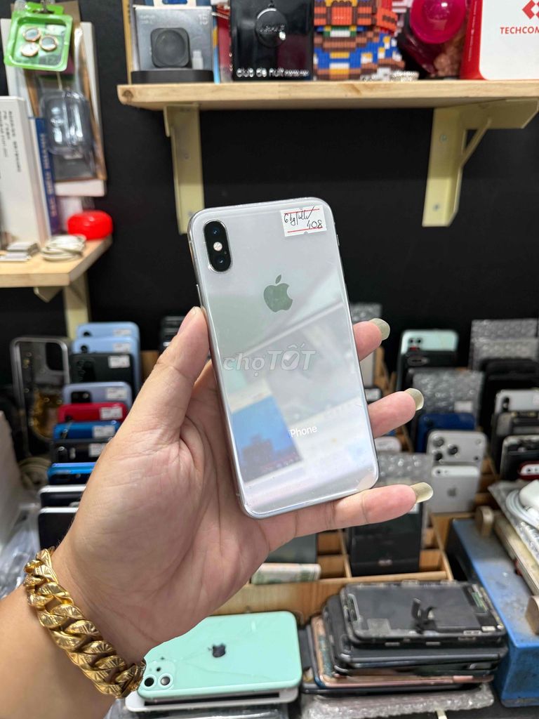 Apple iPhone X 64GB Bạc Pin mới. Mua bán Điện thoại tại Quận Bình Thạnh Tp Hồ Chí Minh được đăng bởi SyTuan hình 1