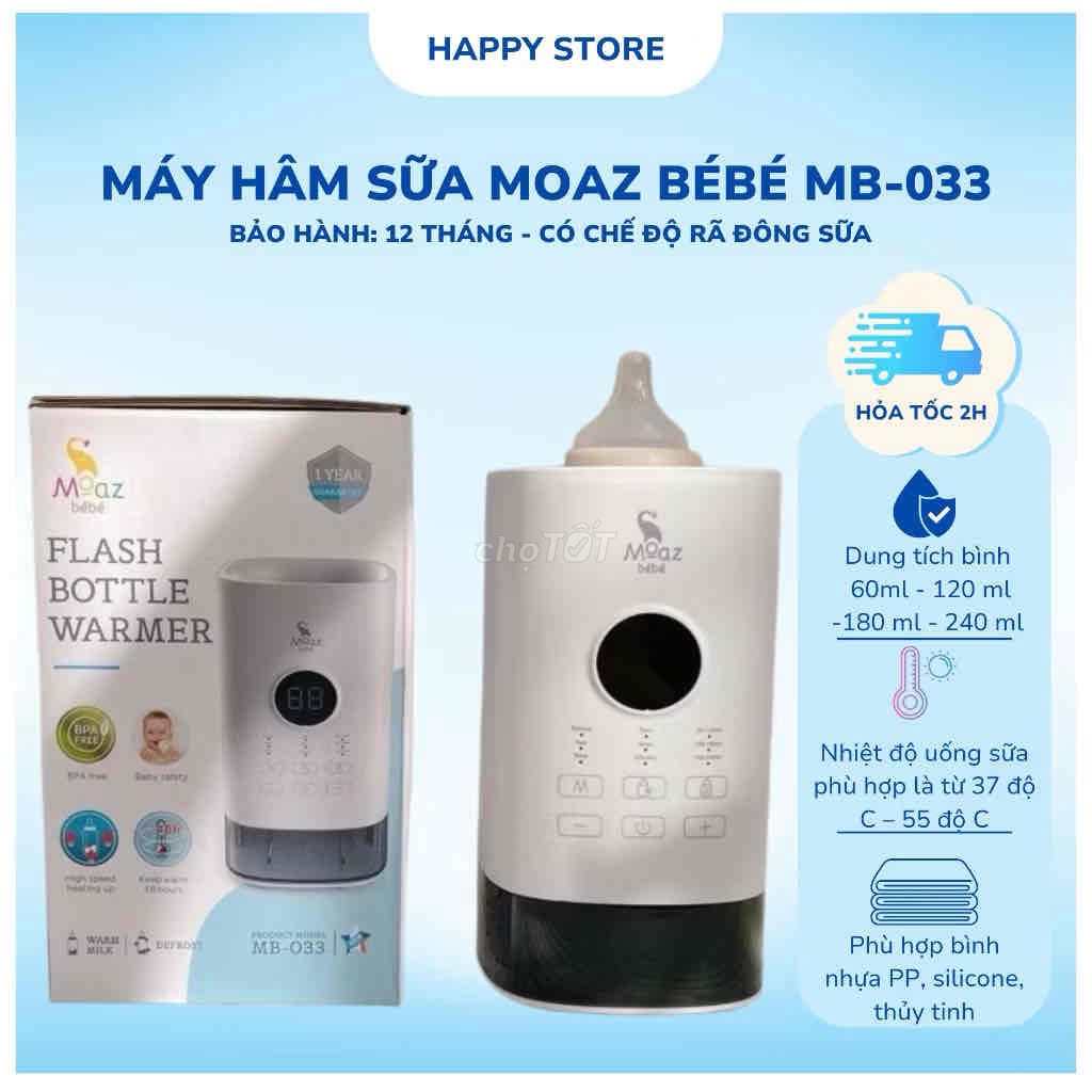 Máy hâm sữa Moaz Bébé MB-033. Mua bán Mẹ và bé tại Quận Ngũ Hành Sơn Đà Nẵng được đăng bởi Hoàng Thị Hải Yến hình 1