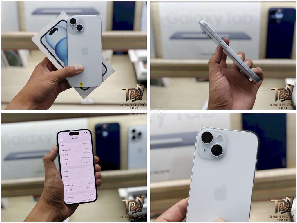 iPhone 15 256GB Có Khay Sim Zin Chuẩn. Mua bán Điện thoại tại Quận 4 Tp Hồ Chí Minh được đăng bởi Thanh Phong Mobile hình 1