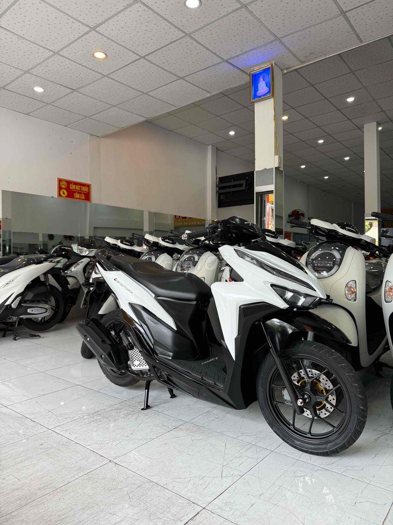 Honda Vario 2022 Trắng 9275 km. Mua bán Xe máy tại Thành phố Rạch Giá Kiên Giang được đăng bởi XE MÁY CŨ TÂN 128 hình 9