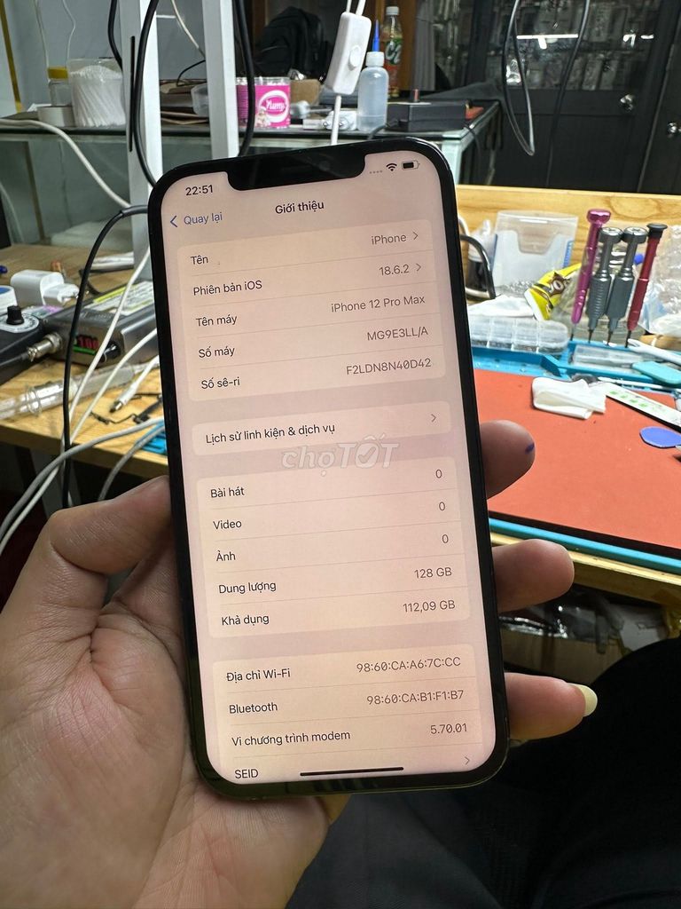 Apple iPhone 12 Pro Max 128GB Xanh Đã sử dụng. Mua bán Điện thoại tại Quận 6 Tp Hồ Chí Minh được đăng bởi Hội Đồ Điện Tử hình 1