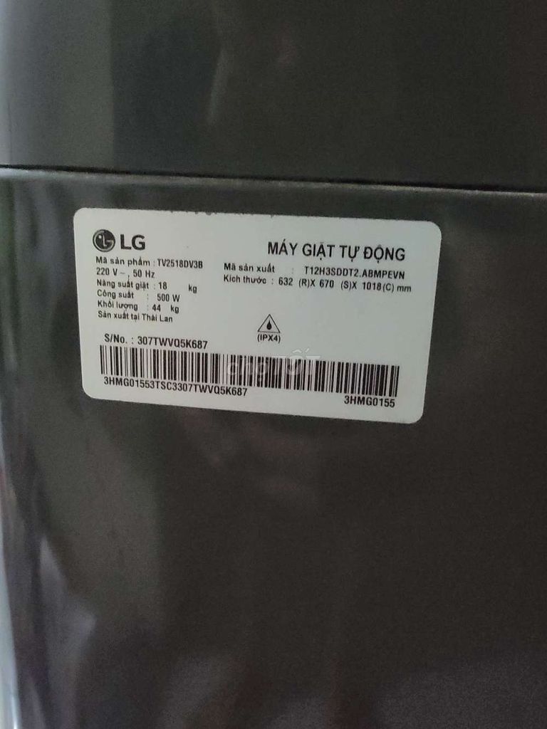 Máy giặt cỡ lớn LG và Samsung