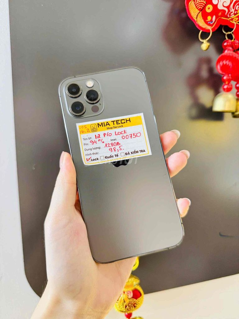 iPhone 12 Pro Lock 128GB ✅ Nợ Xấu K Giữ Icloud ✅. Mua bán Điện thoại tại Quận Ba Đình Hà Nội được đăng bởi Huy Trần hình 1