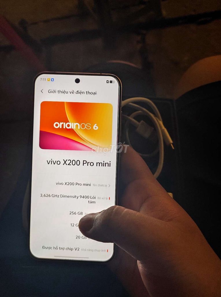 Vivo X200 Pro mini 256GB Tím. Mua bán Điện thoại tại Huyện Đồng Hỷ Thái Nguyên được đăng bởi Hoàng Quốc Việt  hình 1