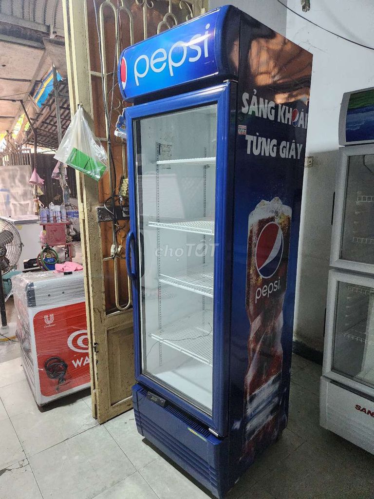 Bán tủ mát Pepsi 400 lít rất đẹp đang sử dụng