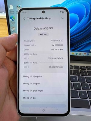Samsung Galaxy A35 5G 8GB/128GB Trắng