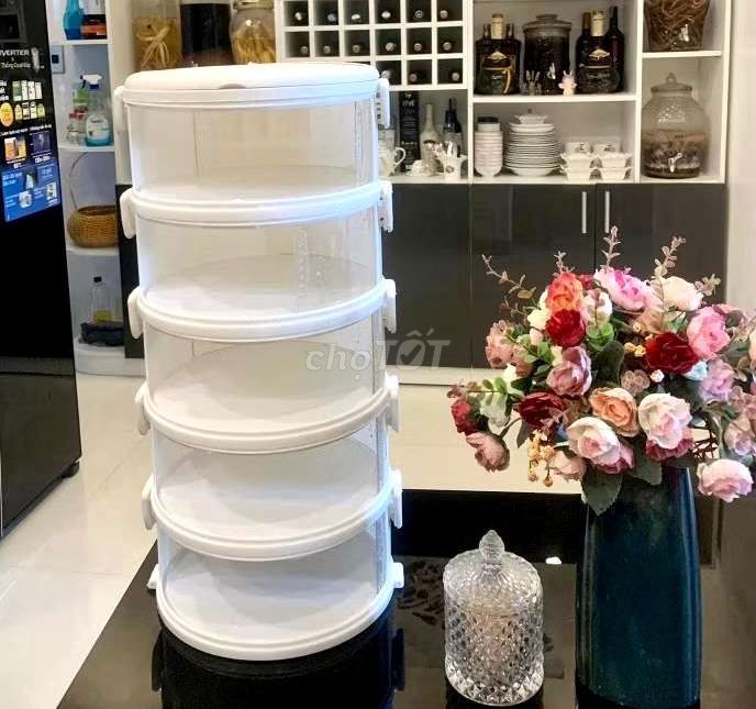 Lồng bàn giữ nhiệt 5 tầng tiện ích. Mua bán Dụng cụ nhà bếp tại Quận Gò Vấp Tp Hồ Chí Minh được đăng bởi Ngọc Phượng hình 1