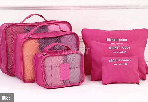 Combo 6 Túi Đựng Đồ Du Lịch Secret Pouch