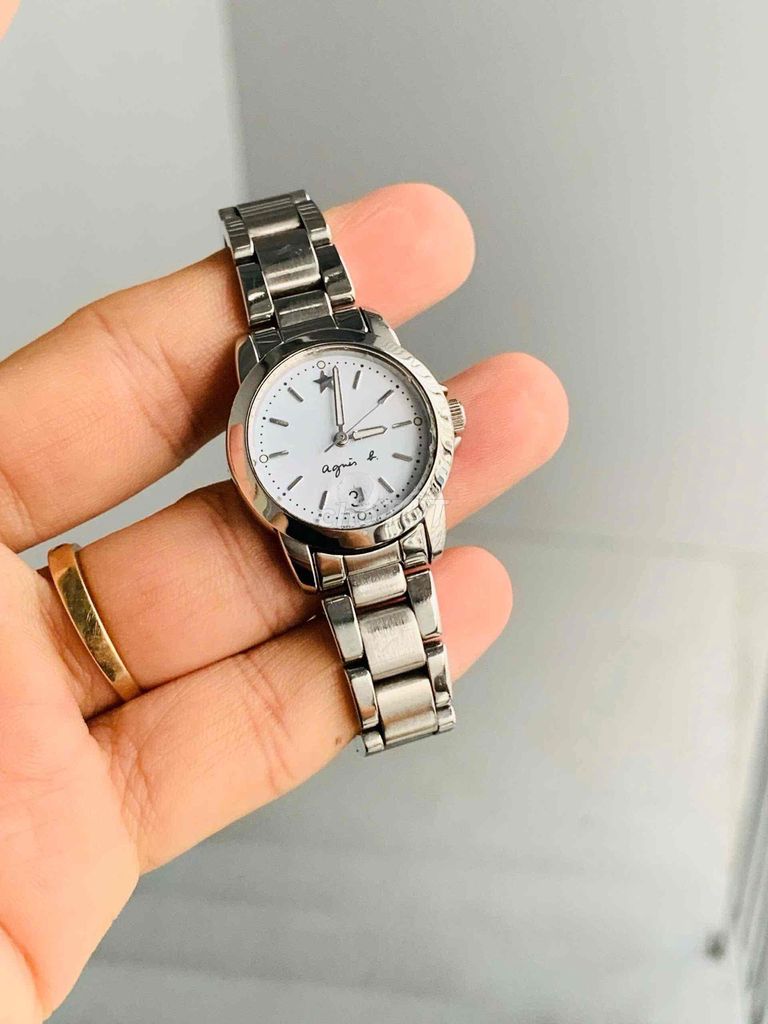 Đồng hồ Agnes b. Nhật zin chạy chuẩn. Mua bán Đồng hồ tại undefined Tp Hồ Chí Minh được đăng bởi đồng hồ phụ kiện Nhật Thuỵ hình 1