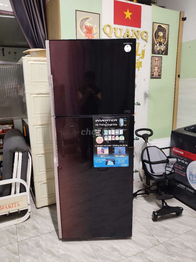 Tủ lạnh Hitachi 395L Inverter. Mua bán Tủ lạnh tại Quận Gò Vấp Tp Hồ Chí Minh được đăng bởi hai dang hình 1