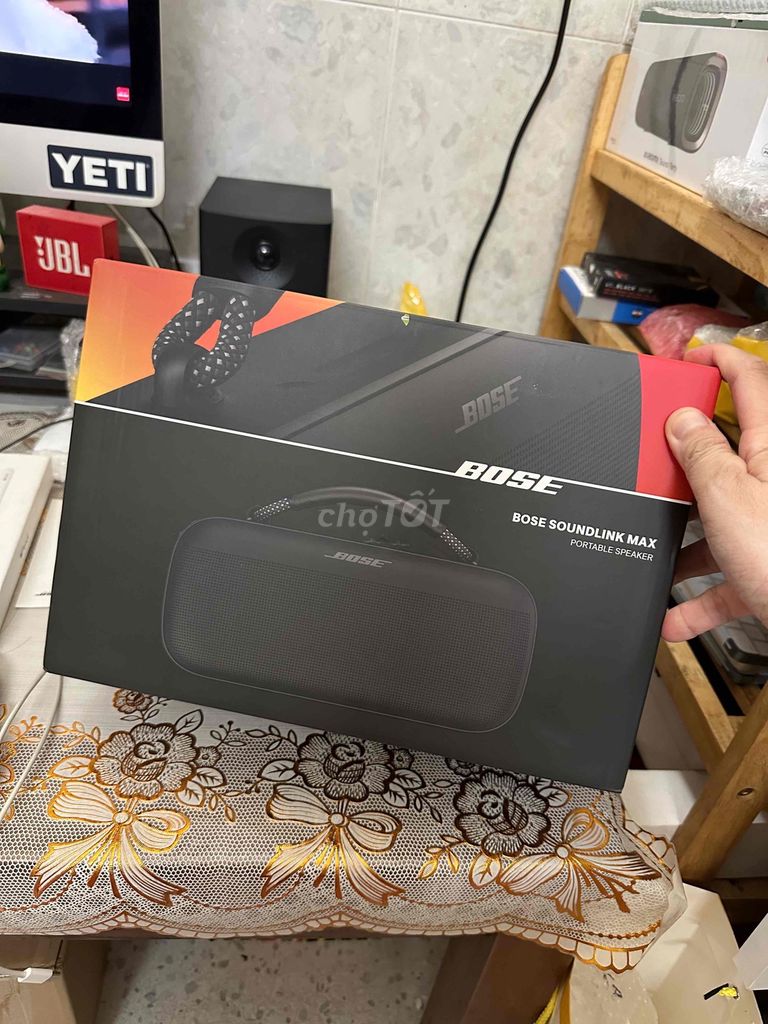 Loa Bose SoundLink Max Đen Mới giá tốt. Mua bán Tivi, Âm thanh tại Quận 4 Tp Hồ Chí Minh được đăng bởi Phạm Duy Luân hình 1