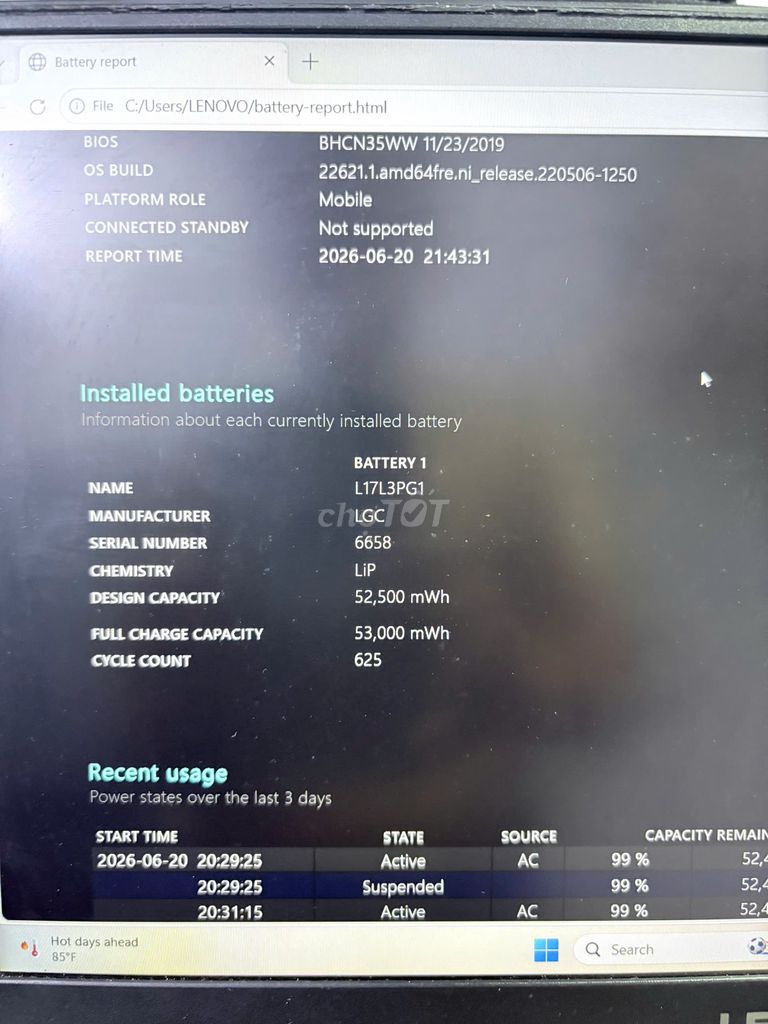 Lenovo Legion i7 16GB/512GB GTX 1650. Mua bán Laptop tại Quận Phú Nhuận Tp Hồ Chí Minh được đăng bởi Phạm Trung Lượng hình 1