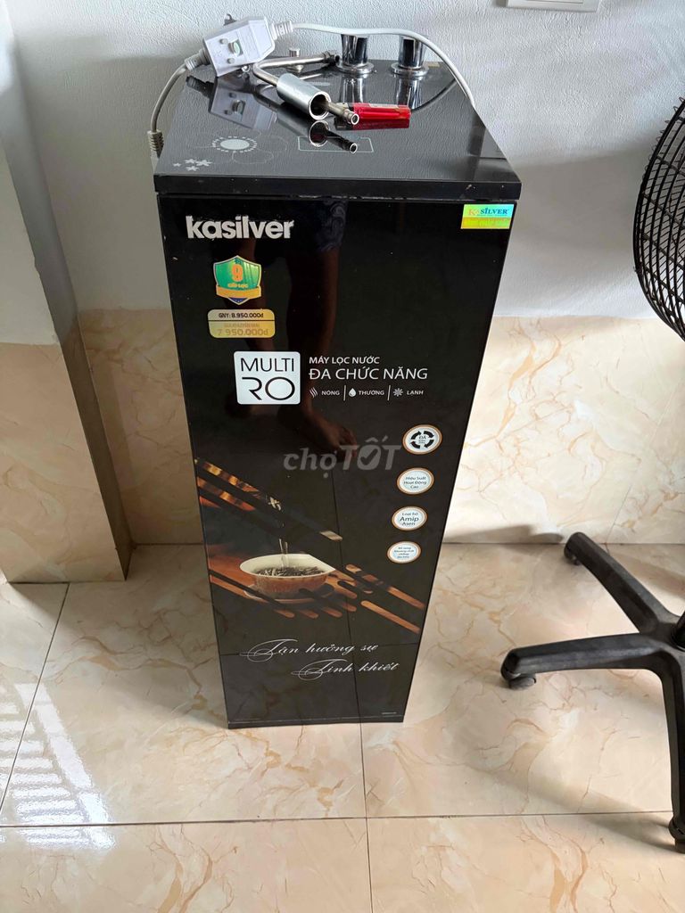 Máy lọc nước Kasilver Nóng Lạnh RO Đen. Mua bán Bếp, lò, đồ điện nhà bếp tại Huyện Giao Thủy Nam Định được đăng bởi Tuấn Anh hình 1