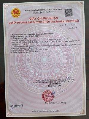 Plot of land 55 m² · Đường Thạnh Xuân 48