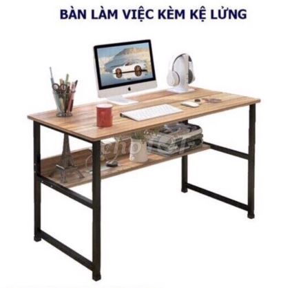 Bàn gỗ làm việc 80cm x40cm x75cm