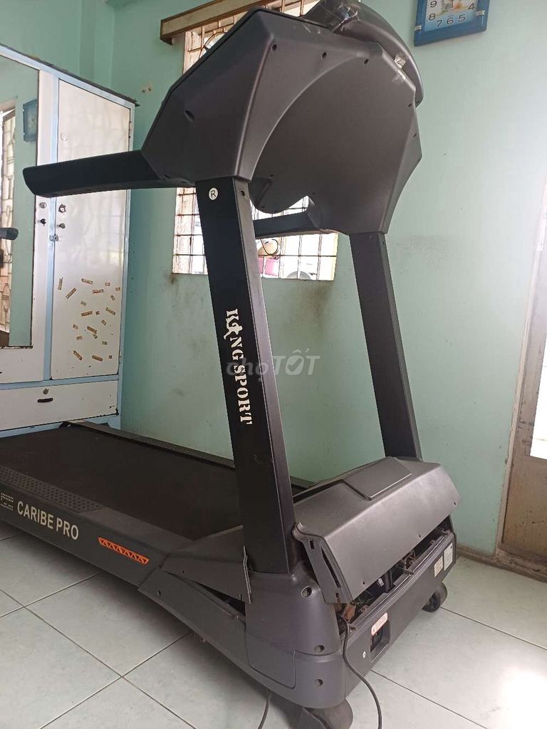 Máy chạy bộ King Sport Caribe Pro Đen. Mua bán Đồ thể thao, Dã ngoại tại Quận 10 Tp Hồ Chí Minh được đăng bởi Hong hình 1