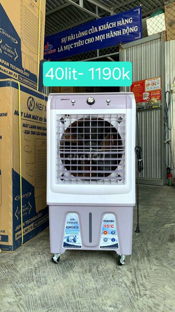 Quạt điều hòa NEFA 40 lít. Mua bán Quạt tại Quận Liên Chiểu Đà Nẵng được đăng bởi trương vũ duy hình 1