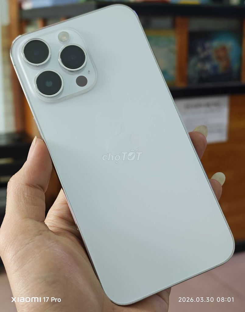 14 Pro Max 128GB Trắng Lock. GL. Mua bán Điện thoại tại Quận Tân Phú Tp Hồ Chí Minh được đăng bởi Nguyễn Sơn hình 1