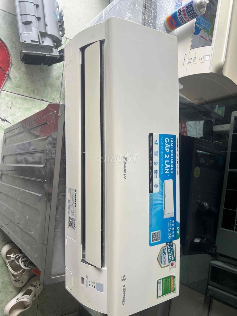 Máy lạnh Daikin 1 HP 2024 Inverter Trắng. Mua bán Máy lạnh, điều hoà tại Quận 6 Tp Hồ Chí Minh được đăng bởi điện lạnh Thiên anh hình 1