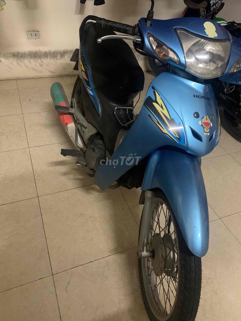 Honda Wave @ 2015, 97 куб.см, синий