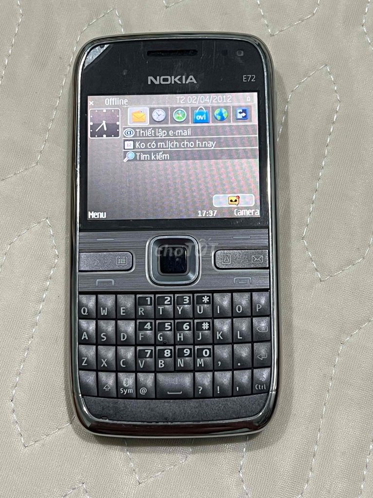 Bán Nokia E72 máy còn rất mới.Bao Text, ko lỗi gì. Mua bán Điện thoại tại Thành phố Tân An Long An được đăng bởi Tuấn Nguyễn hình 1