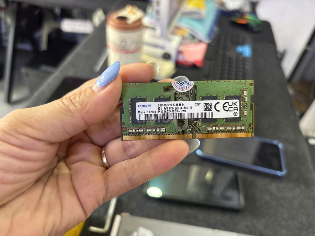 RAM Laptop Samsung DDR4 4GB  CHẠY OK LA. Mua bán Linh kiện (RAM, Card...) tại Quận Gò Vấp Tp Hồ Chí Minh được đăng bởi ngọc trang hình 1