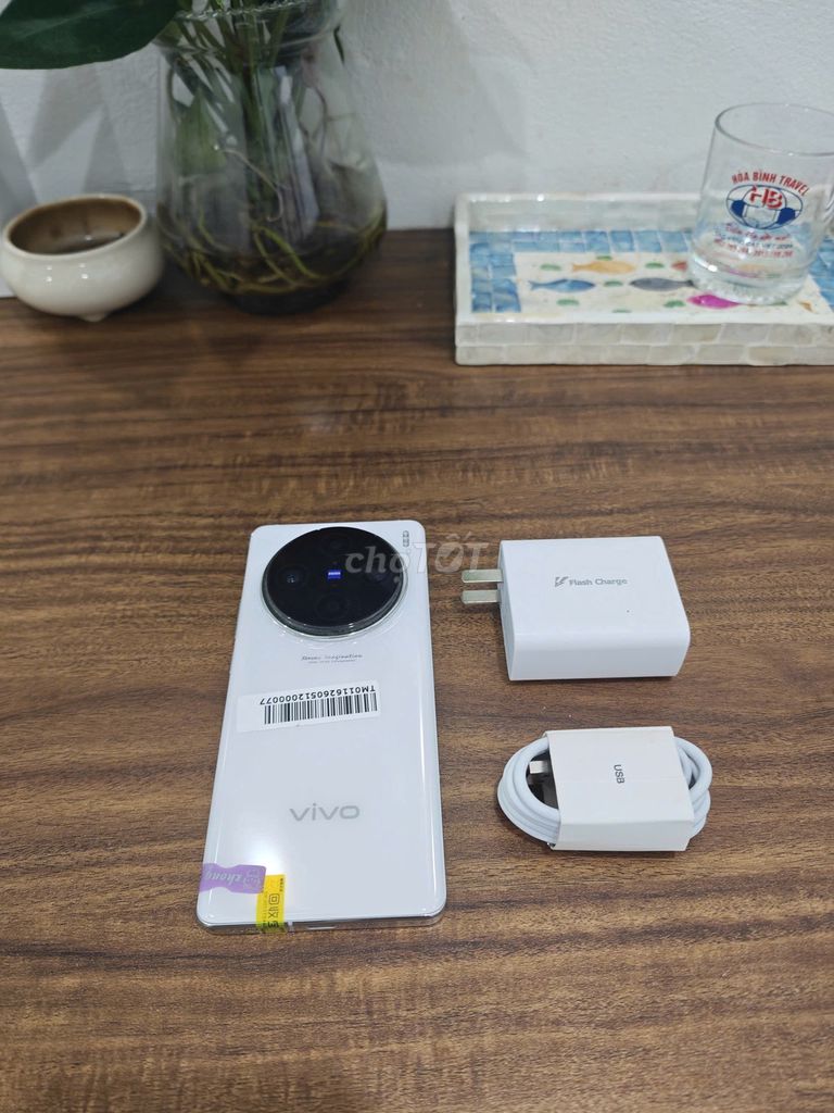 Vivo X100 Pro 16/512 Trắng sạc 80w có ship COD. Mua bán Điện thoại tại Quận Hoàng Mai Hà Nội được đăng bởi Trần Ngọc Hiếu hình 1