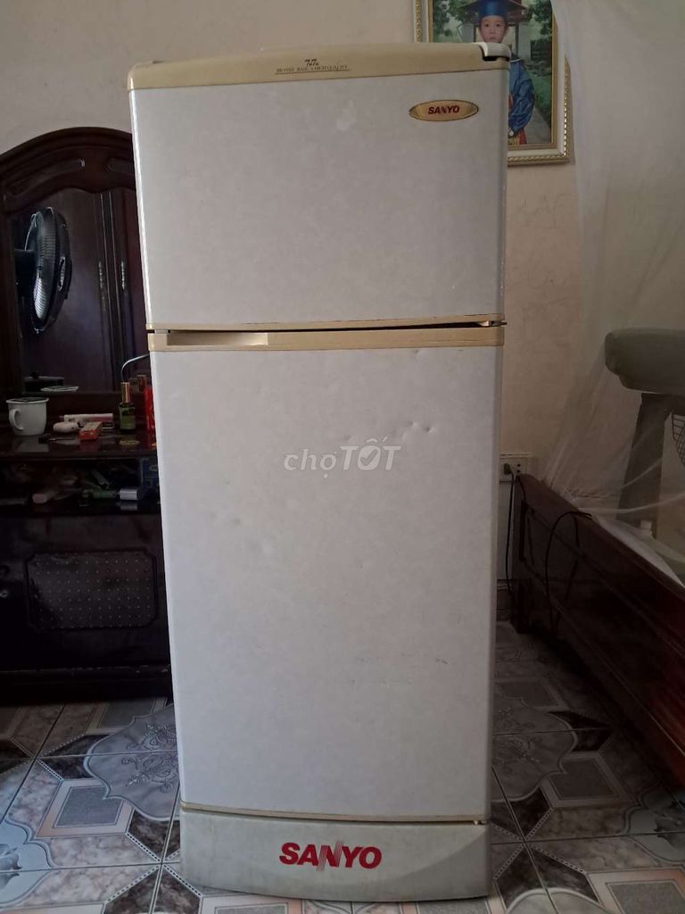 Tủ lạnh Sanyo SR-115D Trắng Đã sử dụng. Mua bán Tủ lạnh tại Quận Hoàng Mai Hà Nội được đăng bởi Jack hình 1
