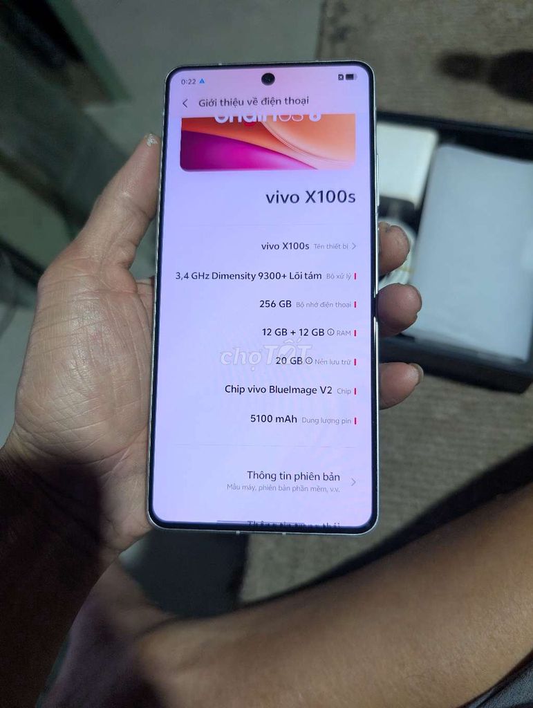 Vivo X100s 256GB Bạc gl. Mua bán Điện thoại tại Huyện Hóc Môn Tp Hồ Chí Minh được đăng bởi anh 5 hình 1