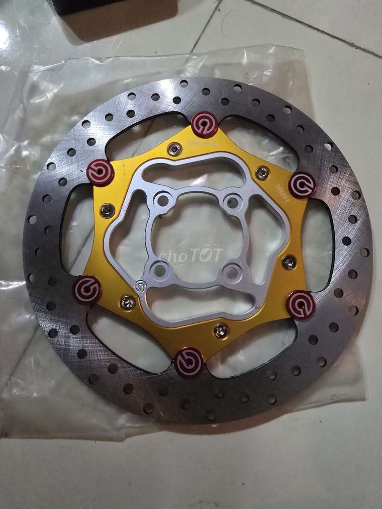 Thắng đĩa xe máy size 267 brembo. Mua bán Phụ tùng xe tại Huyện Long Điền Bà Rịa - Vũng Tàu được đăng bởi  thanh phong hình 1