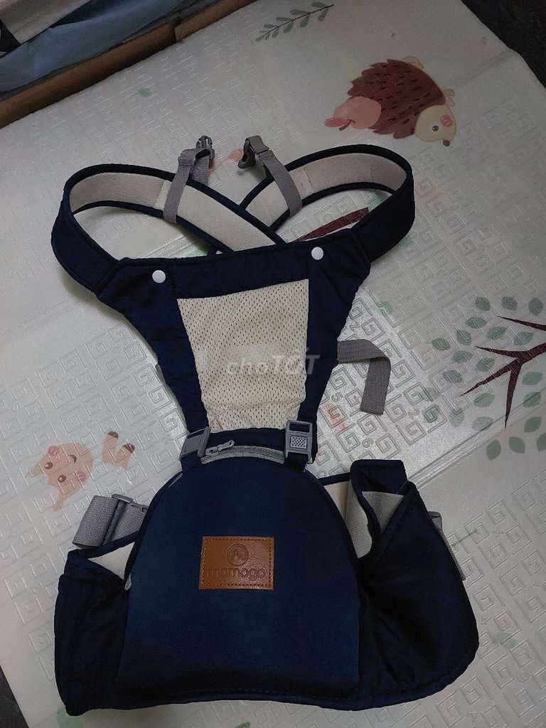 Địu em bé Mamago Xanh navy. Mua bán Mẹ và bé tại Quận 11 Tp Hồ Chí Minh được đăng bởi ngoc hình 1